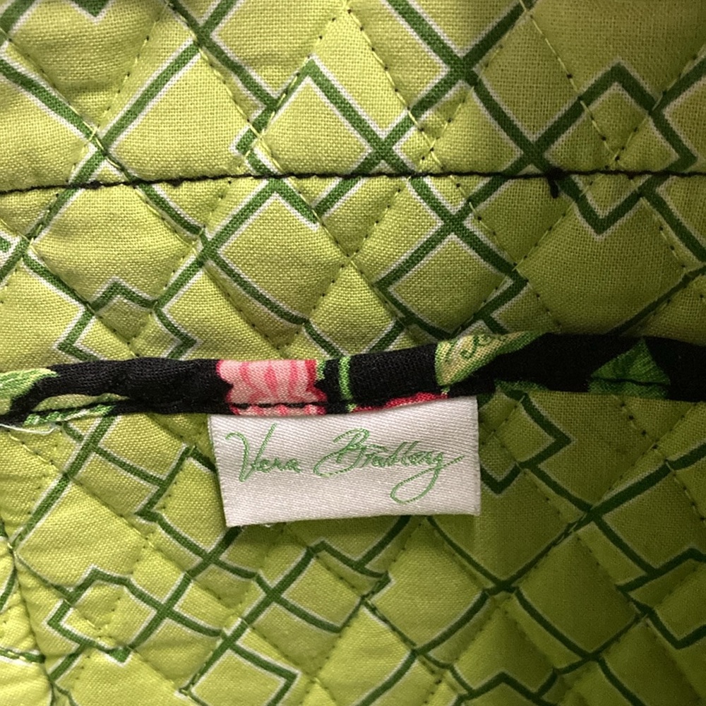 Vera Bradley Fabric Front Pocket Shoulder Bag EXCELLENT CONDITION - Picture 9 of 9